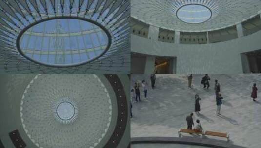 2023广州艺术博物院新馆高清在线视频素材下载