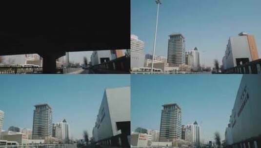 北京三环福建大厦高清在线视频素材下载