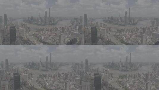 上海航拍 大疆御3p 5.1k未调色素材高清在线视频素材下载