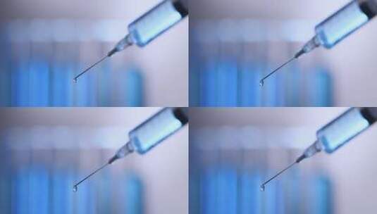 智慧医疗针管针头科研生物基因研发高清在线视频素材下载