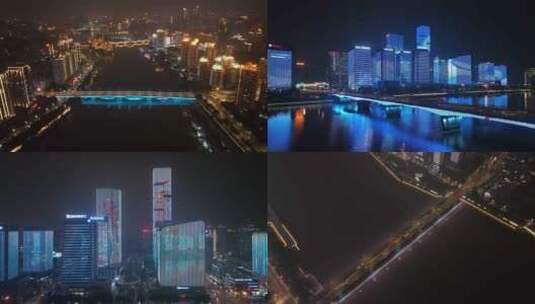 福州夜景合集高清在线视频素材下载