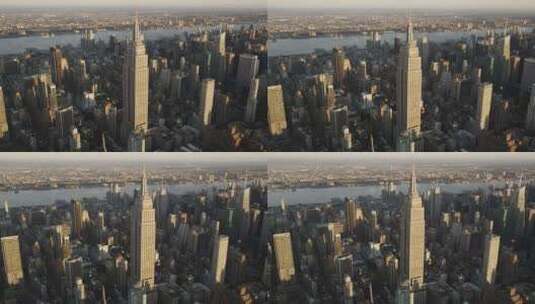 曼哈顿大楼高清在线视频素材下载