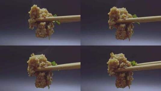 美食川菜粉蒸肉高清在线视频素材下载