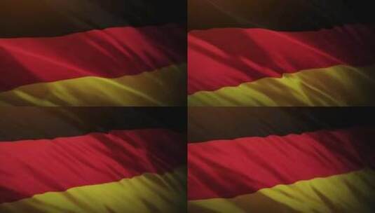 德国国旗挥舞-4K高清在线视频素材下载
