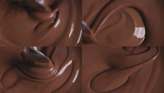 制作巧克力-巧克力生产，巧克力工厂，糖果高清在线视频素材下载