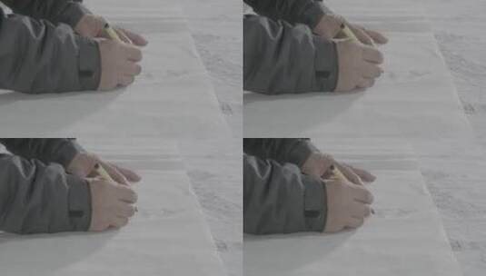 贝雕画制作工艺LOG视频素材高清在线视频素材下载