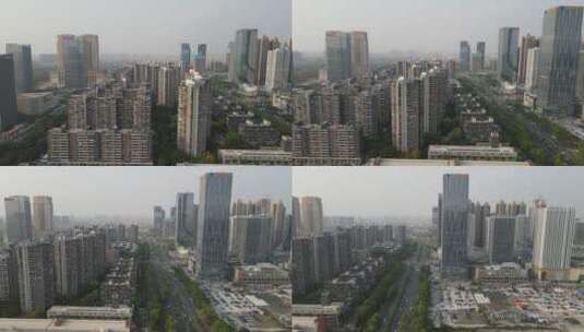 航拍 广东 惠州 城市 风光高清在线视频素材下载