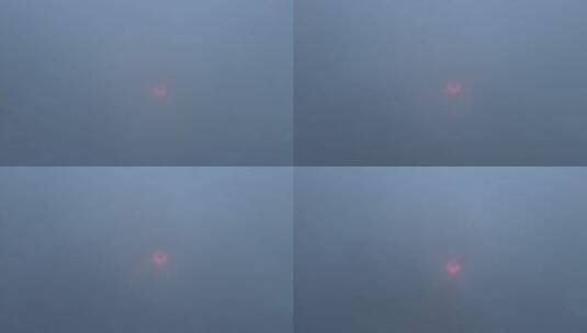 云雾缭绕的东莞黄旗山高清在线视频素材下载