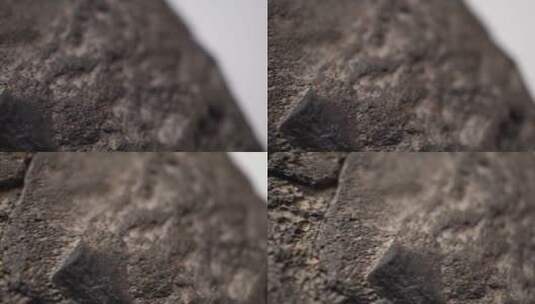 坑坑洼洼陨石火山岩高清在线视频素材下载