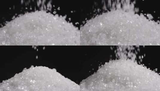 白糖白砂糖方糖广告高清在线视频素材下载