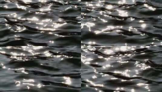 池塘上泛起的涟漪高清在线视频素材下载