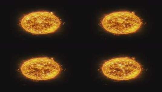 太阳恒星-3高清在线视频素材下载