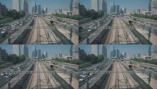 城市铁路交通高清在线视频素材下载