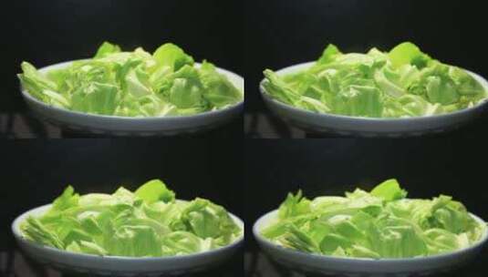 蔬菜圆白菜高清在线视频素材下载