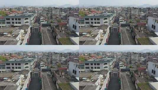 潮州潮汕围楼建筑建筑物高清在线视频素材下载