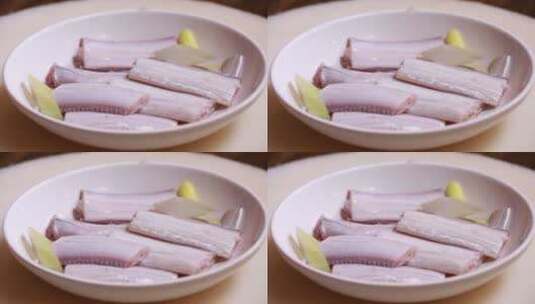 葱姜香料腌制带鱼去腥 (1)高清在线视频素材下载