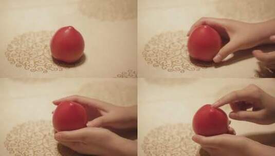 番茄西红柿 (3)高清在线视频素材下载
