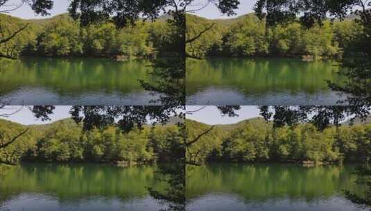 湖泊的自然风光高清在线视频素材下载