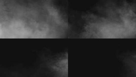 4K 烟雾 流动 抽象 黑白 水墨 混沌 迷雾 光影 意象 意识流 抽象艺术高清在线视频素材下载