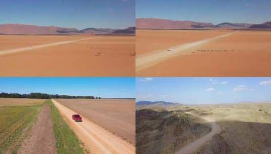 【合集】汽车行驶在风景优美的路上高清在线视频素材下载