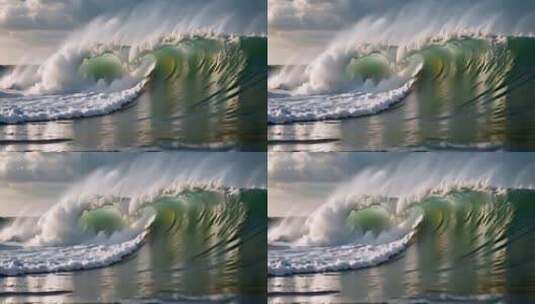 大海海浪高清在线视频素材下载