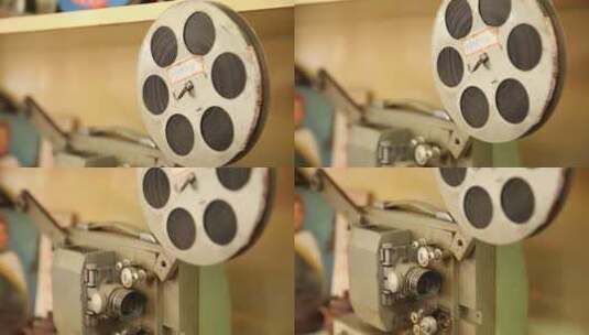 电影胶片 修复老胶片实拍素材高清在线视频素材下载
