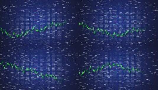 股票市场界面图贸易统计图表概念加密货币商高清在线视频素材下载