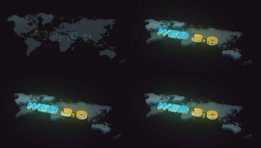 Web 3.0背景概念01329高清在线视频素材下载