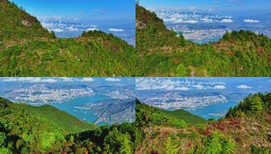 长江三峡巫山段素材高清在线视频素材下载