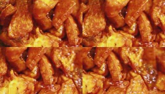 中餐美食糖醋番茄鱼块 (5)高清在线视频素材下载