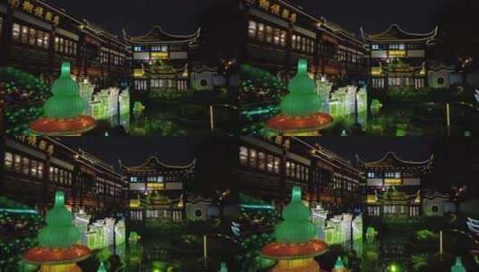 上海豫园城隍庙4K实拍原素材高清在线视频素材下载