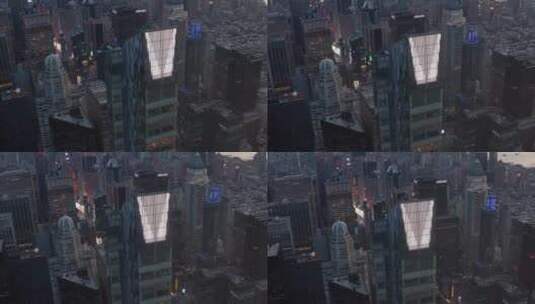 摩天大楼壮观的史诗般的拍摄高清在线视频素材下载
