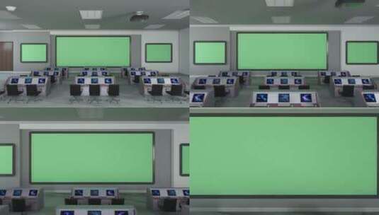 监控系统监控中心大屏幕高清在线视频素材下载