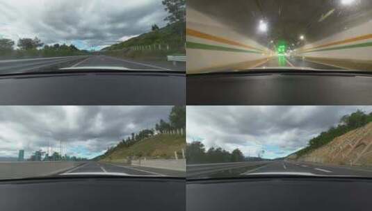 高速路空镜高清在线视频素材下载