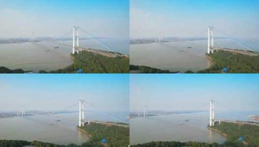 江苏省江阴市江阴大桥高清在线视频素材下载