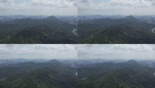 4K航拍深圳塘朗山高清在线视频素材下载