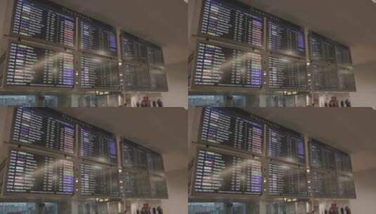 新加坡机场大屏 Clog3原素材高清在线视频素材下载
