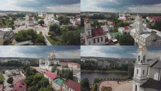 维捷布斯克市北部首府47高清在线视频素材下载