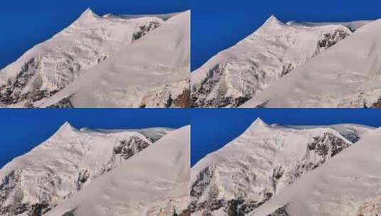 雪山和冰川高清在线视频素材下载