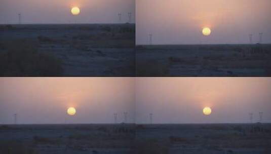 新疆秋天沙漠植被4K120帧素材高清在线视频素材下载