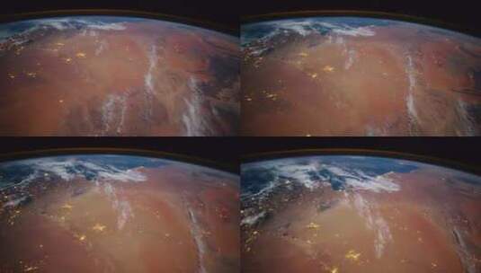 蓝色星球人类的家园地球高清在线视频素材下载