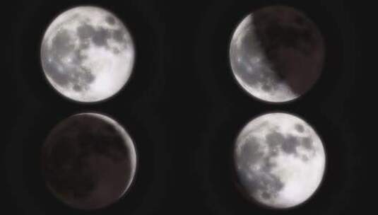 月球阶段2高清在线视频素材下载