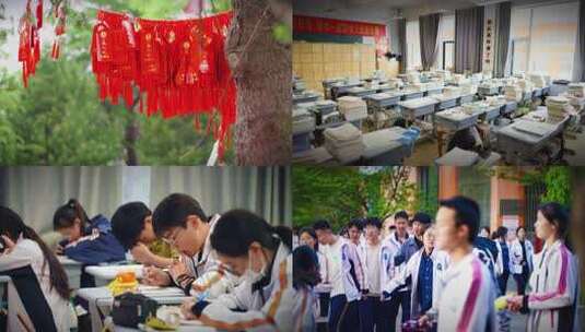 毕业季 高考中考毕业氛围高清在线视频素材下载