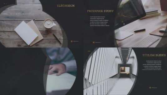 创意时尚清新动感独特相册展示个人介绍AE模板高清AE视频素材下载