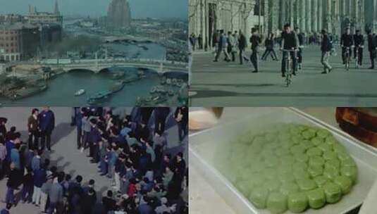 70年代80年代的上海外滩高清在线视频素材下载