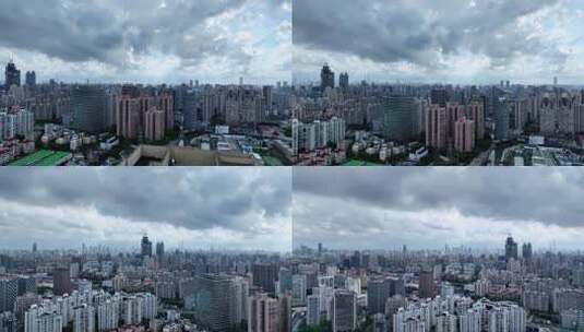 上海徐汇区延安空镜高清在线视频素材下载