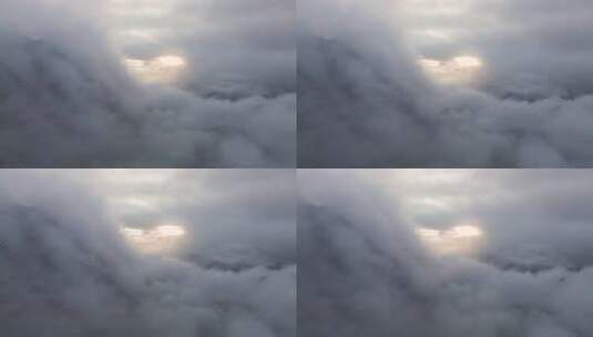 云海与天空自然景观高清在线视频素材下载