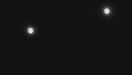 月亮上升延时高清在线视频素材下载