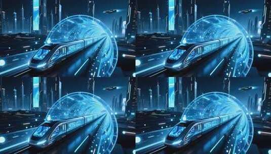 地铁时空隧道穿梭4K高清在线视频素材下载