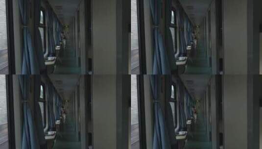 列车车窗高清在线视频素材下载